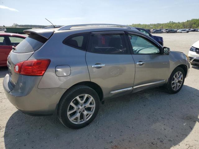 JN8AS5MT8CW252701 - 2012 NISSAN ROGUE S SILVER photo 3