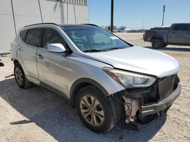 5XYZU3LB1GG345925 - 2016 HYUNDAI SANTA FE S SILVER photo 4