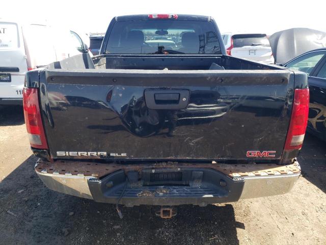 1GTEK29J69Z138447 - 2009 GMC SIERRA K1500 SLE BLACK photo 6