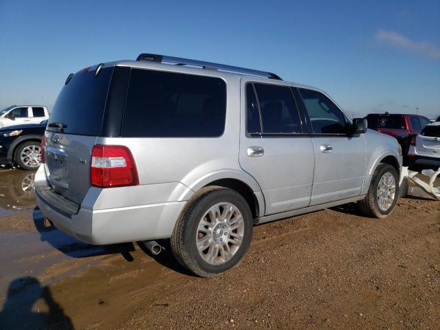 1FMJU1K52BEF08267 - 2011 FORD EXPEDITION LIMITED SILVER photo 3