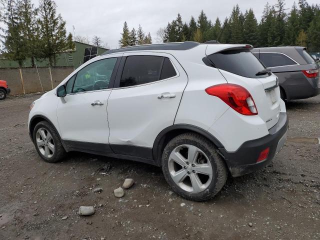 KL4CJASB3GB728130 - 2016 BUICK ENCORE WHITE photo 2