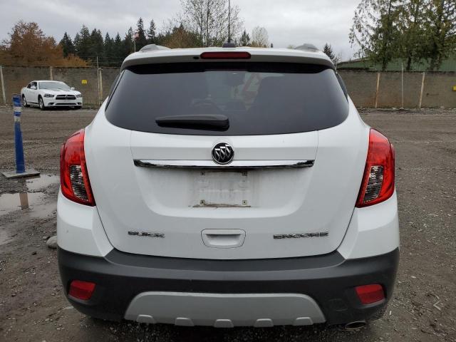 KL4CJASB3GB728130 - 2016 BUICK ENCORE WHITE photo 6