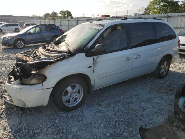 2D4GP44L87R243659 - 2007 DODGE GRAND CARA SXT WHITE photo 1