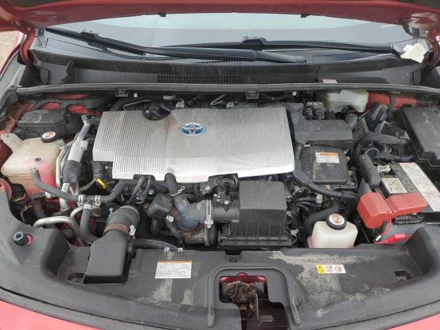 JTDKARFP9J3099058 - 2018 TOYOTA PRIUS PRIM 红色 照片 11