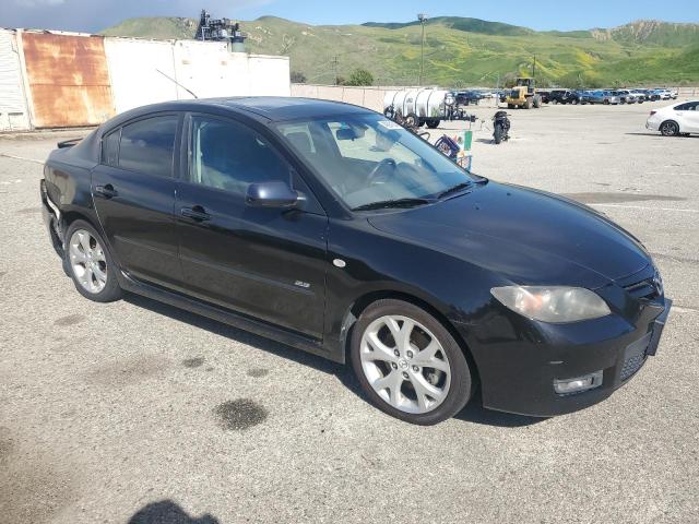 JM1BK324281120120 - 2008 MAZDA 3 S BLACK photo 4