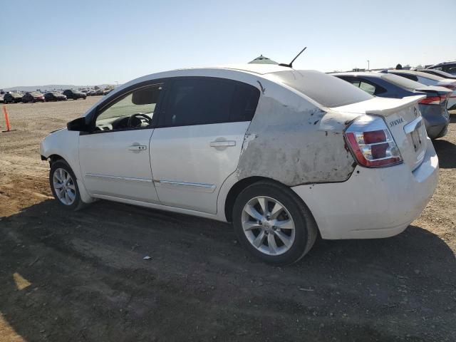 3N1AB6AP2CL749194 - 2012 NISSAN SENTRA 2.0 WHITE photo 2