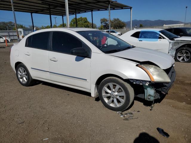 3N1AB6AP2CL749194 - 2012 NISSAN SENTRA 2.0 WHITE photo 4