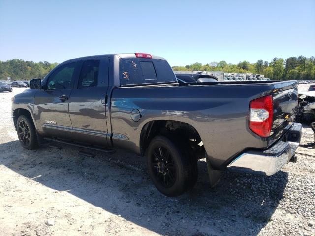 5TFRM5F19KX138137 - 2019 TOYOTA TUNDRA DOUBLE CAB SR/SR5 GRAY photo 2
