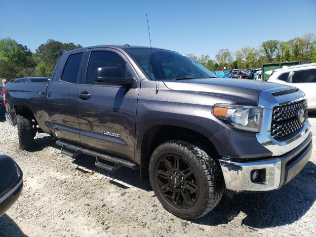 5TFRM5F19KX138137 - 2019 TOYOTA TUNDRA DOUBLE CAB SR/SR5 GRAY photo 4