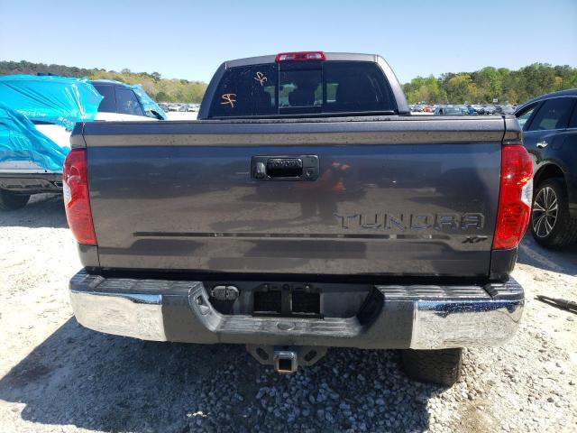 5TFRM5F19KX138137 - 2019 TOYOTA TUNDRA DOUBLE CAB SR/SR5 GRAY photo 6
