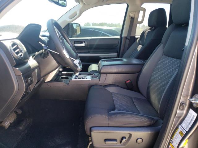 5TFRM5F19KX138137 - 2019 TOYOTA TUNDRA DOUBLE CAB SR/SR5 GRAY photo 7