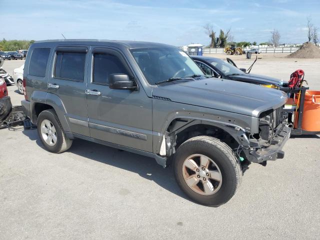 1C4PJLAK5CW159501 - 2012 JEEP LIBERTY SPORT GRAY photo 4