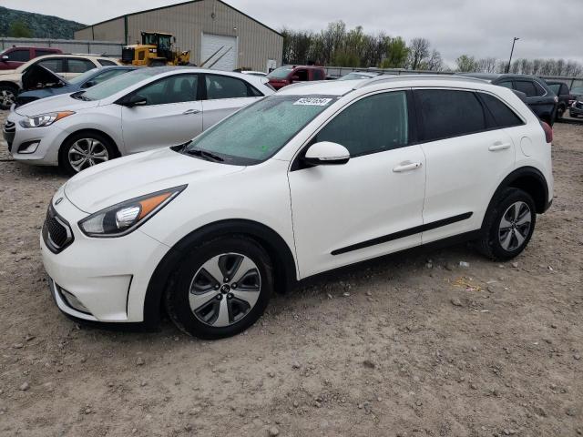 KNDCC3LC3J5126563 - 2018 KIA NIRO EX WHITE photo 1