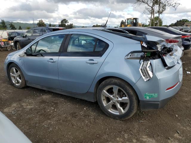 1G1RH6E48EU128574 - 2014 CHEVROLET VOLT BLUE photo 2