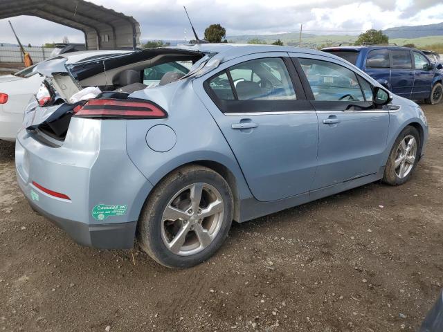 1G1RH6E48EU128574 - 2014 CHEVROLET VOLT BLUE photo 3