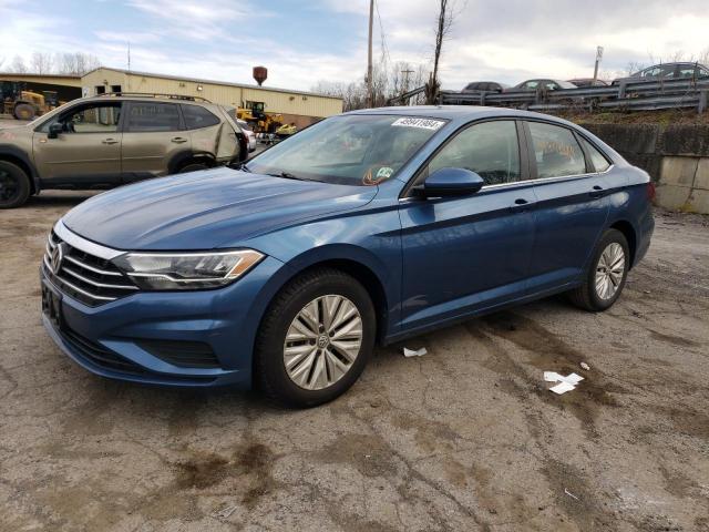 3VWC57BU8KM182700 - 2019 VOLKSWAGEN JETTA S BLUE photo 1