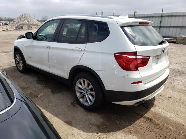 5UXWX9C5XD0A14755 - 2013 BMW X3 XDRIVE28I WHITE photo 2