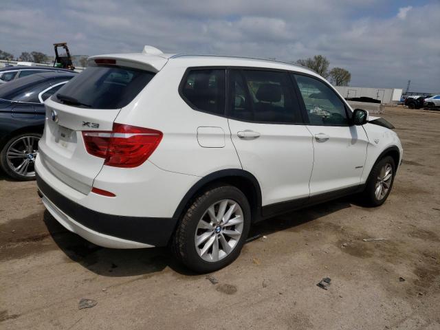 5UXWX9C5XD0A14755 - 2013 BMW X3 XDRIVE28I WHITE photo 3