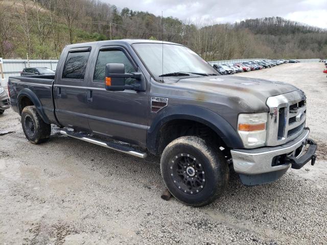 1FTSW21R88EC42307 - 2008 FORD F250 SUPER DUTY GRAY photo 4