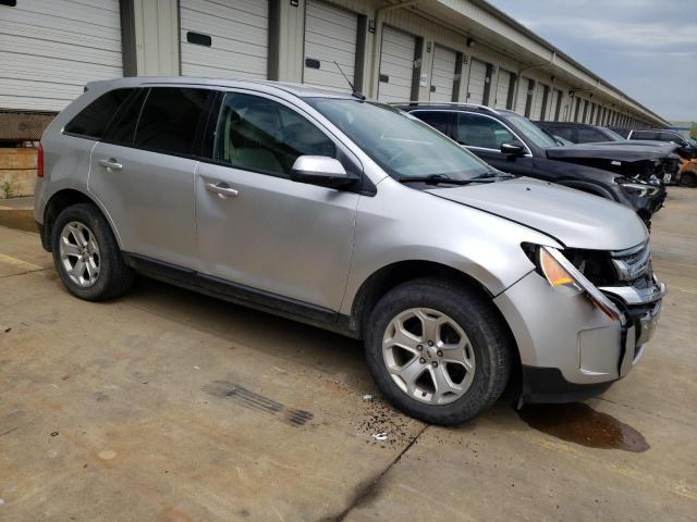 2FMDK3JC2DBB63951 - 2013 FORD EDGE SEL GRAY photo 4