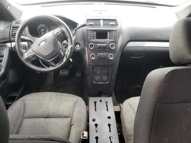 1FM5K8AR7JGA46604 - 2018 FORD EXPLORER POLICE INTERCEPTOR WHITE photo 8