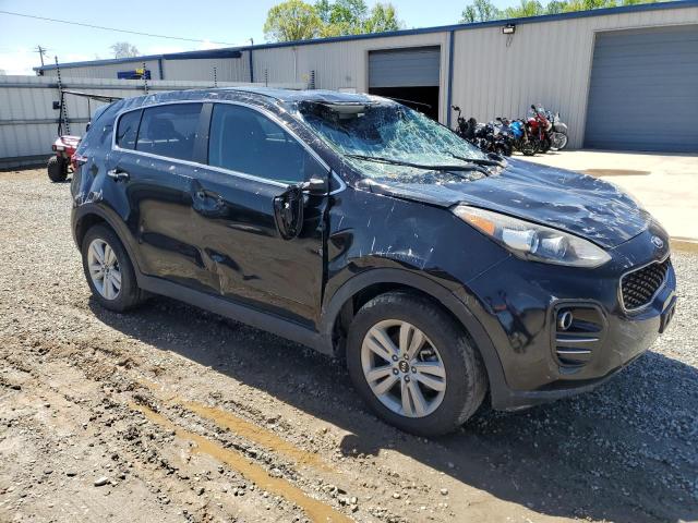 KNDPMCAC0H7242335 - 2017 KIA SPORTAGE LX BLACK photo 4