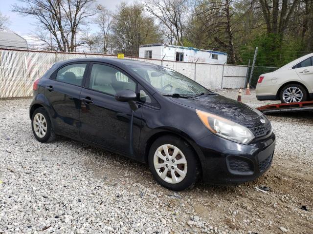 KNADM5A31C6023362 - 2012 KIA RIO LX BLACK photo 4