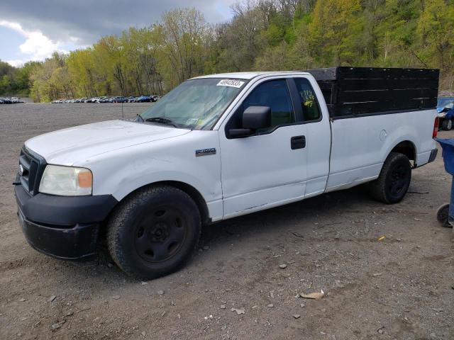 1FTRF12247NA13616 - 2007 FORD F-150 WHITE photo 1