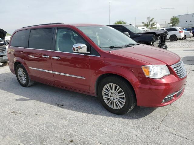 2C4RC1CG4FR742199 - 2015 CHRYSLER TOWN & COU TOURING L RED photo 4
