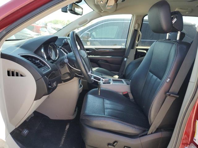 2C4RC1CG4FR742199 - 2015 CHRYSLER TOWN & COU TOURING L RED photo 7
