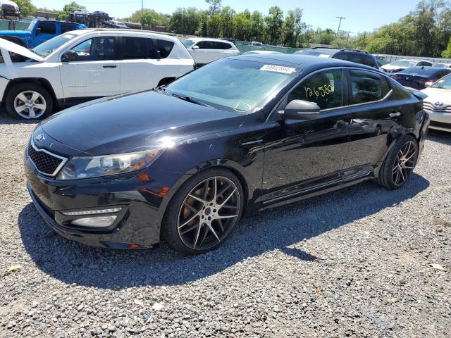 5XXGR4A63DG208375 - 2013 KIA OPTIMA SX BLACK photo 1