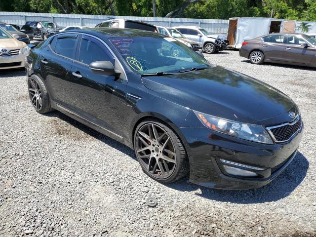 5XXGR4A63DG208375 - 2013 KIA OPTIMA SX BLACK photo 4