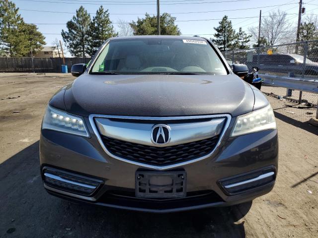 5FRYD4H85EB013438 - 2014 ACURA MDX ADVANCE GRAY photo 5