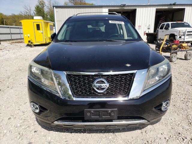 5N1AR2MM9EC655603 - 2014 NISSAN PATHFINDER S BLACK photo 5
