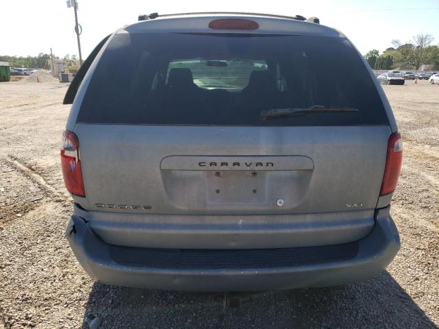 1D4GP45R04B601043 - 2004 DODGE CARAVAN SXT BLUE photo 6