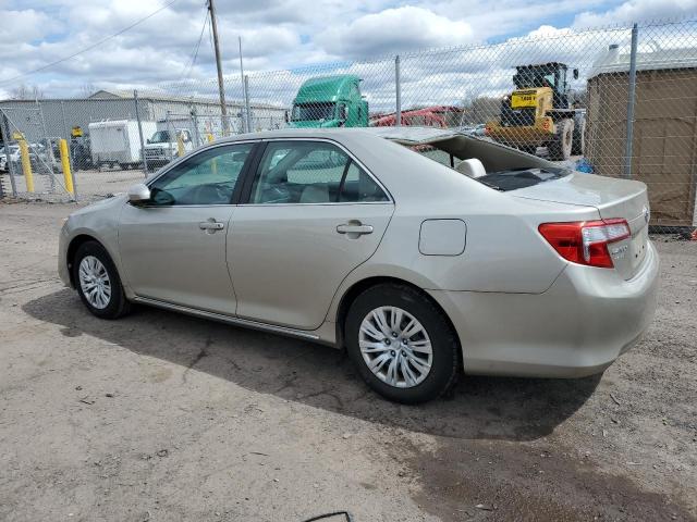 4T4BF1FK6DR281873 - 2013 TOYOTA CAMRY L BEIGE photo 2