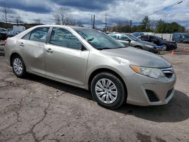 4T4BF1FK6DR281873 - 2013 TOYOTA CAMRY L BEIGE photo 4