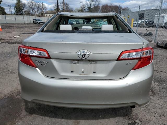 4T4BF1FK6DR281873 - 2013 TOYOTA CAMRY L BEIGE photo 6