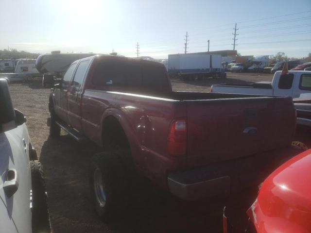 1FT8W3DT3DEB33674 - 2013 FORD F350 SUPER DUTY MAROON photo 2