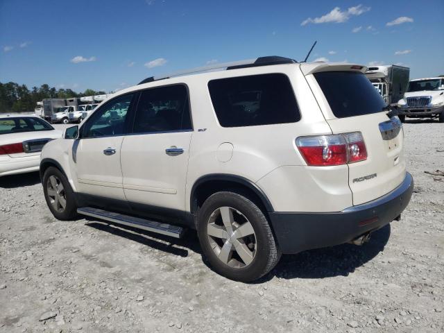 1GKKRSED6BJ214580 - 2011 GMC ACADIA SLT-2 WHITE photo 2