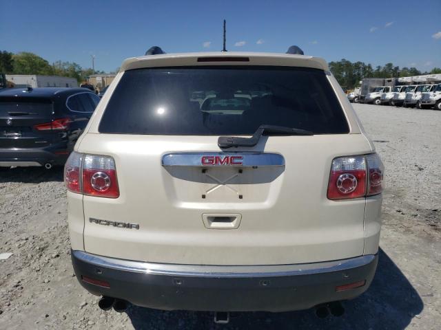 1GKKRSED6BJ214580 - 2011 GMC ACADIA SLT-2 WHITE photo 6