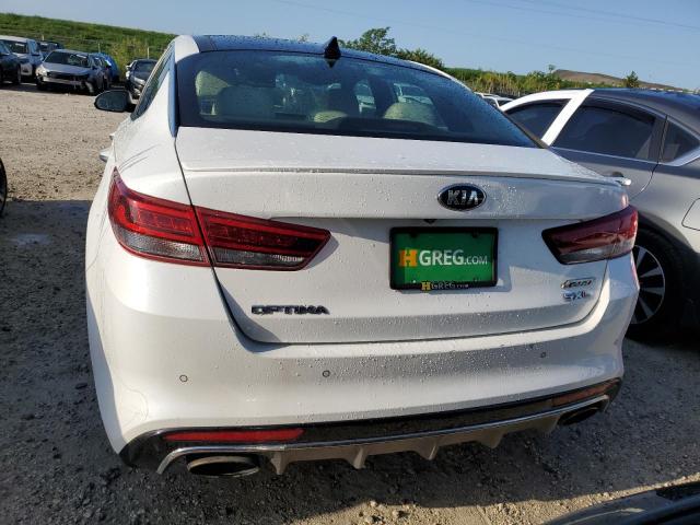 5XXGV4L26HG125261 - 2017 KIA OPTIMA SXL WHITE photo 6