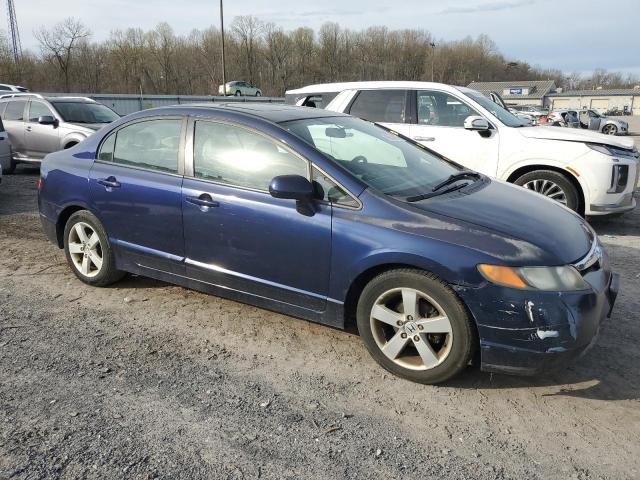 1HGFA16827L058728 - 2007 HONDA CIVIC EX BLUE photo 4