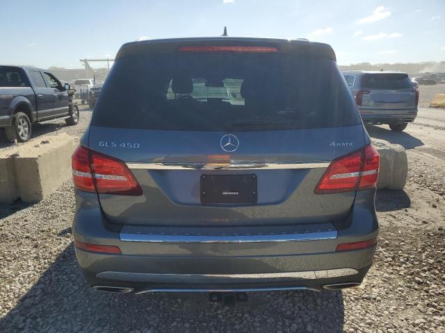 4JGDF6EE1JB075413 - 2018 MERCEDES-BENZ GLS 450 4MATIC GRAY photo 6