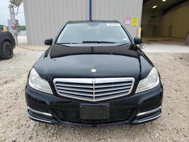 WDDGF4HB3DA774291 - 2013 MERCEDES-BENZ C 250 BLACK photo 5