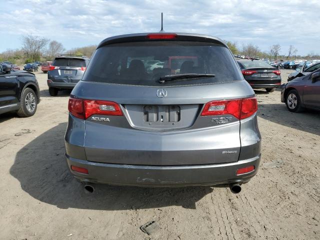 5J8TB18209A004545 - 2009 ACURA RDX GRAY photo 6