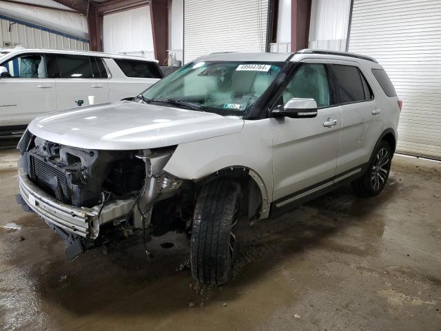 1FM5K8HT4GGD24188 - 2016 FORD EXPLORER PLATINUM SILVER photo 1