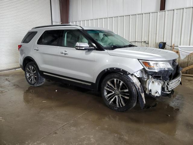 1FM5K8HT4GGD24188 - 2016 FORD EXPLORER PLATINUM SILVER photo 4