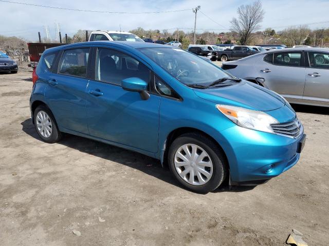 3N1CE2CP9FL400351 - 2015 NISSAN VERSA NOTE S BLUE photo 4