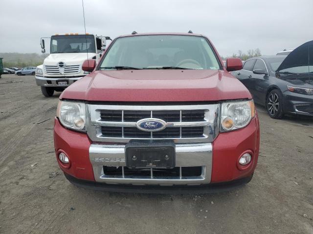 1FMCU0EG5AKC62430 - 2010 FORD ESCAPE 4D LIMITED RED photo 5